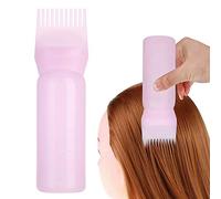 Spazzola per tinture per capelli, 3 colori, leggera, per tintura dei capelli, shampoo per capelli, pettine per olio, strumento applicatore (rosa)