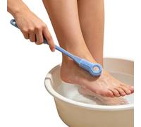 Spazzola Per Toe Da Doccia Morbido Ergonomico Adatto | Spazzola per Pulizia Tra Le Dita con Manico Lungo Per Unghie, Crepe, Fessure, Pelle Morta, Anziani E Adulti Disabili