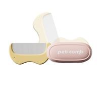 Spazzola per Toelettatura del Cane | Spazzola per Cani e Gatti per la,Toelettatore Pieghievole Animali per Smodatura Sottopelo Anti-Shedding Cucciolo