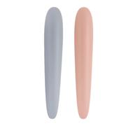 Spazzola per Toelettatura Gatti | Kit Doppia Larghezza 2 Pezzi - Pettine per Levigare il Pelo del Gatto,Per Mantello Lungo e Corto, Razze Piccole Medie e Grandi, Interno Esterno Casa Rifugio e Viaggio