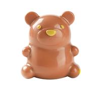 Spazzola per unghie con orso - pulizia setole morbide, spazzola per la pulizia delle unghie, strumento Easy Grip per la cura delle unghie, pennello delicato per mani, manicure, pedicure igiene