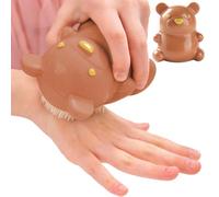 Spazzola per unghie per bambini, con grazioso orsetto, facile da impugnare, con setole morbide, pulisce delicatamente le unghie dei bambini
