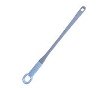 Spazzola per unghie per dita dei piedi, manico lungo, applicatore per lozione esfoliante per pelle morbida, comoda spazzola per dita dei piedi, con setole in silicone, per pulire tra le dita dei piedi
