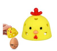 Spazzola per Uova, Spazzola per la Pulizia Delle Uova in Silicone Riutilizzabile Spazzola Pulizia Uova Gallina Gialla Rotante Strumento Pulire le Uova per Lavare le Uova Rimuovendo le Macchie