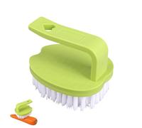 Spazzola per Verdura per Alimenti | Pulitore Ergonomico con Manico Antiscivolo | Lavaggio Compatto per Ortaggi,per Pulizia di Verdure, Patate, Uova, Pentole, Lavaggio in Cucina e Bagno