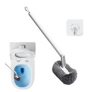 Spazzola per WC | Antiscivolo Pieghevole Supporto a Parete Pulitore | Spazzola per WC per Bagno | per Casa Bagno Interno Pavimento Piastrelle Cucina Lavello Appartamento