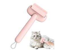 Spazzola pettine per toelettatura cani e gatti - Manico Ergonomic per Massaggio Animali - Pettine antimuta per gatti | Per cuccioli e gattini con pelo lungo, corto o folto, in bagno, soggiorno e rifug