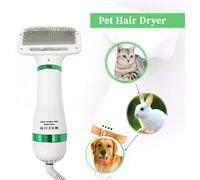 Spazzola phon 2 in 1 asciuga peli cani gatti animali domestici per toelettatura