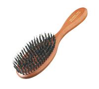 Spazzola pneumatica in legno di palissandro con vere setole di cinghiale, 11 file