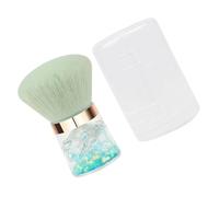 Spazzola portatile del dispositivo di rimozione della polvere di arti delle unghie con la presa comoda e la spazzola cosmetica di pulizia