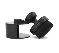 Spazzola portatile for la pulizia dell'auto, spazzola ad alta densità, compatibile con la rimozione della polvere dagli pneumatici, lucidatura, cera e altri strumenti for la cura.(Black)