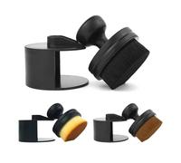 Spazzola portatile for la pulizia dell'auto, spazzola ad alta densità, compatibile con la rimozione della polvere dagli pneumatici, lucidatura, cera e altri strumenti for la cura.(Brown)