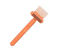 Spazzola portatile per la pulizia dei capelli, spazzola per capelli con | Spazzola per capelli accessorio per la pulizia, raschietto per pulizia profonda per rimuovere residui di lanugine dai pettini