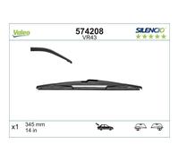 Spazzola Posteriore 345 Mm Valeo IAM-Expertise Compatibile Con U.A. Opel Zafira
