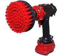 ™ Spazzola Premium per Trapano-Rigida,Rossa,13Cm.Spazzola Di Pulizia Professiona