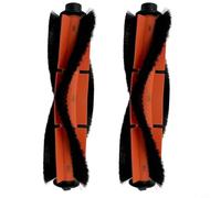 Spazzola principale a rullo centrale di ricambio per robot aspirapolvere per MOVA M1, Trouver M1, per ROPO Slim, plastica di nylon per una pulizia efficace del pavimento, confezione da 1/2 (confezione