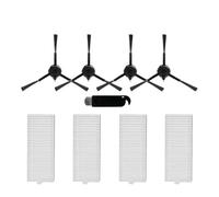 Spazzola principale e laterale, filtro HEPA e mocio - Accessori compatibile con Polaris PVCR 6001 IQ Home Aqua, compatibili con robot aspirapolvere Beko VRR80214VB/VRR94314VB(034)
