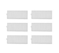 Spazzola principale e laterale, filtro HEPA e mocio - Accessori compatibile con Polaris PVCR 6001 IQ Home Aqua, compatibili con robot aspirapolvere Beko VRR80214VB/VRR94314VB(6 HEPA)