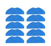 Spazzola principale e laterale, filtro HEPA e mocio - Accessori compatibile con Polaris PVCR 6001 IQ Home Aqua, compatibili con robot aspirapolvere Beko VRR80214VB/VRR94314VB(10 Mops)