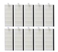 Spazzola principale Filtro di polvere primaria efficiente Hepa Mops for ilife A4 A4S A40 X432 Polaris PVCR 0826 Parti di aspirapolvere robot(10 HEPA)