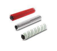 Spazzola Principale for Spazzola A Rullo for Pulizia 3 Pezzi, Compatibile Con Rulli Di Superficie Karcher BR 30/4C, Spazzola A Rullo In Microfibra 4.762-452.0