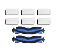 Spazzola principale, spazzola laterale, filtro HEPA, mocio, compatibile con Cecotec 1090 1790, accessori for aspirapolvere robot super titanio Parti(Set 6)