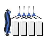 Spazzola principale, spazzola laterale, filtro HEPA, mocio, compatibile con Cecotec 1090 1790, accessori for aspirapolvere robot super titanio Parti(Set 2)