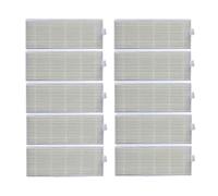Spazzola Principale, Spazzola Laterale, Filtro HEPA, Panno For Mocio, Compatibile Con Eziclean, ONE Aqua 210, Accessori Di Ricambio For Aspirapolvere Robot.(Filter Cartridge-10pcs)