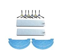 Spazzola principale, spazzola laterale, filtro, panno, compatibile con iLife A80 Max, A80 Plus, accessori for aspirapolvere robot Parti(Set 3)