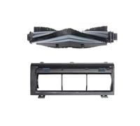Spazzola principale, supporto for scopa, copertura spazzola principale, panno for scopa, compatibile con Ecovacs Deebot K10 N9+, compatibile con Yeedi DVX46, pezzi di ricambio(As show-4)