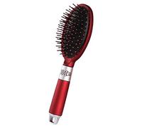 Spazzola professionale per sottili e spessi, Red, B | Spazzola per capelli antistatica per massaggio con per capelli spessi, lunghi e corti, per donne,