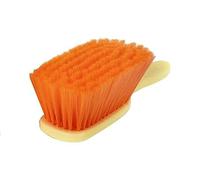 Spazzola professionale per spolverare i capelli del barbiere, salone e salone, spazzola per spolverare il collo, spazzola per la pulizia della polvere gialla
