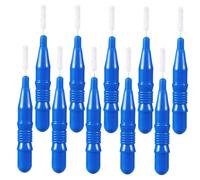 Spazzola Pulizia Dentale Interdentale 50 Pezzi Plastico Blu | 2, 5mm, Confezione Individuale, Uso Famiglia, Accessori per Pulizia dei Denti