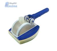 SPAZZOLA PULIZIA MANUTENZIONE LINER PVC ARMATO PISCINA VASCHETTA PER DETERGENTE