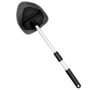 Spazzola Pulizia Vetri Auto Pulitore per parabrezza auto con manico telescopico, 2 panni in microfibra, strumenti per la pulizia del parabrezza