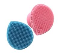 Spazzola Pulizia Viso Silicone per Bebè, 2 Pezzi, Manuale