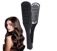 Spazzola Raddrizzante Per Capelli - Pettine Doppia Faccia Styling | Strumento Impugnatura Comoda Per Casa Viaggio