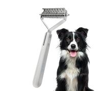 Spazzola Rastrello Per Cani | Raschiatore Districante,Governare Doppio Lato Grandi Razze Routine Quotidiane Casa Cani Gatti