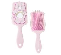 Care Bears - Spazzola rettangolare per capelli morbidi e lucenti, ideale per ragazze, ragazzi e appassionati di orsacchiotti