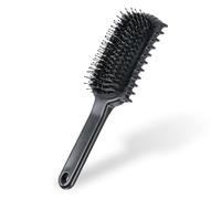 Spazzola Ricci Bounce Curl, Professionale Styling per Capelli Ricci (Nero)