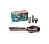 Spazzola riscaldata Cecotec CeramicCare 3in1 AirBrush Ionica 1200 W Display 3 modalità Rosa oro e nero - Nouvo