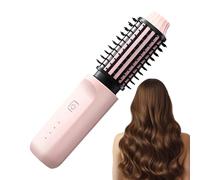 Spazzola Riscaldata Per Arricciare I Capelli | Pettine Anti Ustione Per Acconciatura - Pettine Raddrizzante Caldo Da Viaggio | Per Casa, Dormitorio, Viaggio, Hotel, Bagno, Parrucchiere, Donne, Uomini