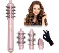 Spazzola Rotante 3 in 1 per Capelli - Air Styler con Aria Calda, Asciugacapelli e Lisciante, Spazzola Elettrica Professionale per Arricciare e Stirare Capelli, Ferro da Styling Multifunzione