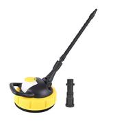 Spazzola rotante per idropulitrice ad alta pressione, compatibile con Kärcher K1 K2, con asta di prolunga e raccordo, per giardino, vialetto, terrazza, pulizia del balcone