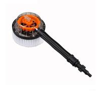 Spazzola rotante rotonda per Karcher PW909203K ad alta pressione per la pulizia dell'auto strumento di pulizia 42 cm nero