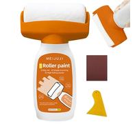 Spazzola rotella 2 in 1 per riparazione a parete - Rullo composto per muro a secco con pittura murale | Raschietto per vernice portatile, strumento di , kit di riparazione a parete per riparare