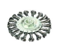 Spazzola rotonda con setole in acciaio, 125/0,5 M14, FESTA