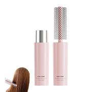 Spazzola rotonda per capelli - Spazzola rotonda scalabile | Newcycle Rotondo Spazzole per capelli termiche, Spazzola rotonda integrata per asciugacapelli, styling, arricciatura, relax e levigatura