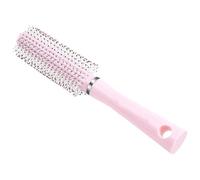 Spazzola Rotonda per Chioma, Modella e Asciuga, ABS Rosa Donna | Setole Delicate Sul Cuoio Capelluto, Districa e Dona Volume, per Taglio e Colorazione