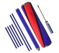 Spazzola Rullo Morbido e 6 Strisce Peluche Ricambio per Dyson V6 V7 V8 V10 V11